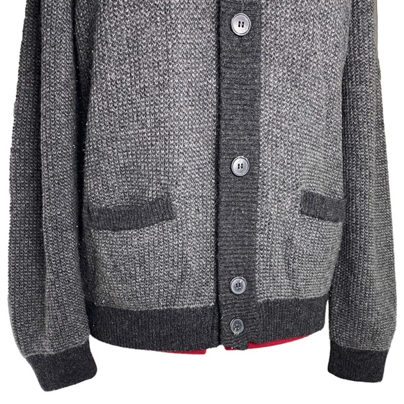 Loragi Lambswool Cardigan Oversized Italy - Picture 7 of 10